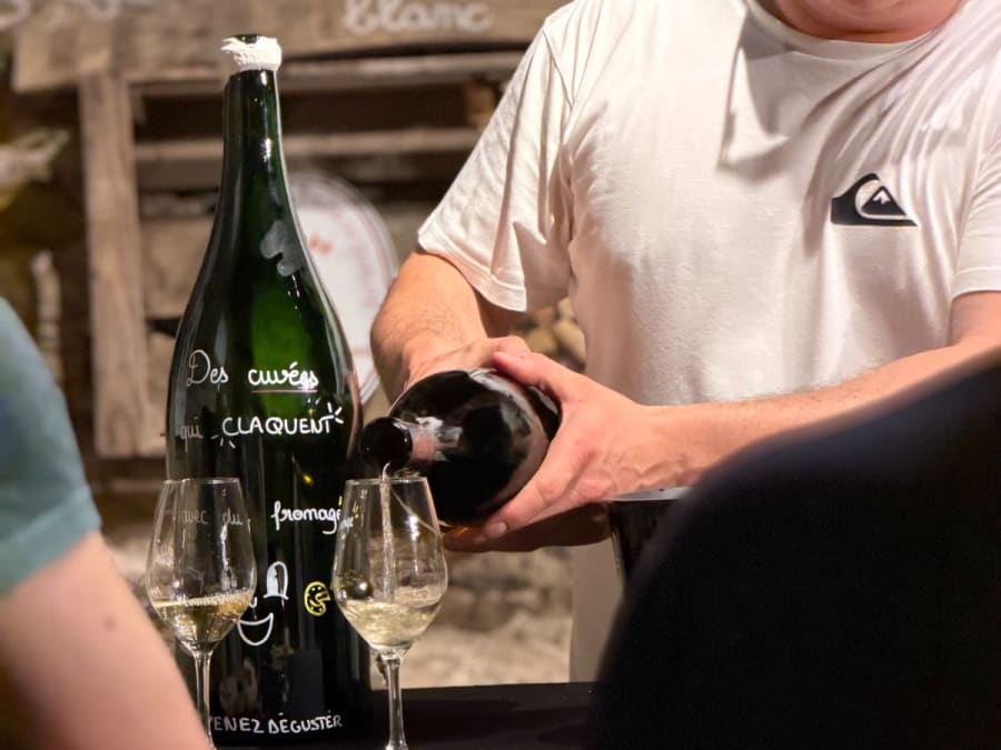 Dégustation de vins et fromages à La Regrippière (44)