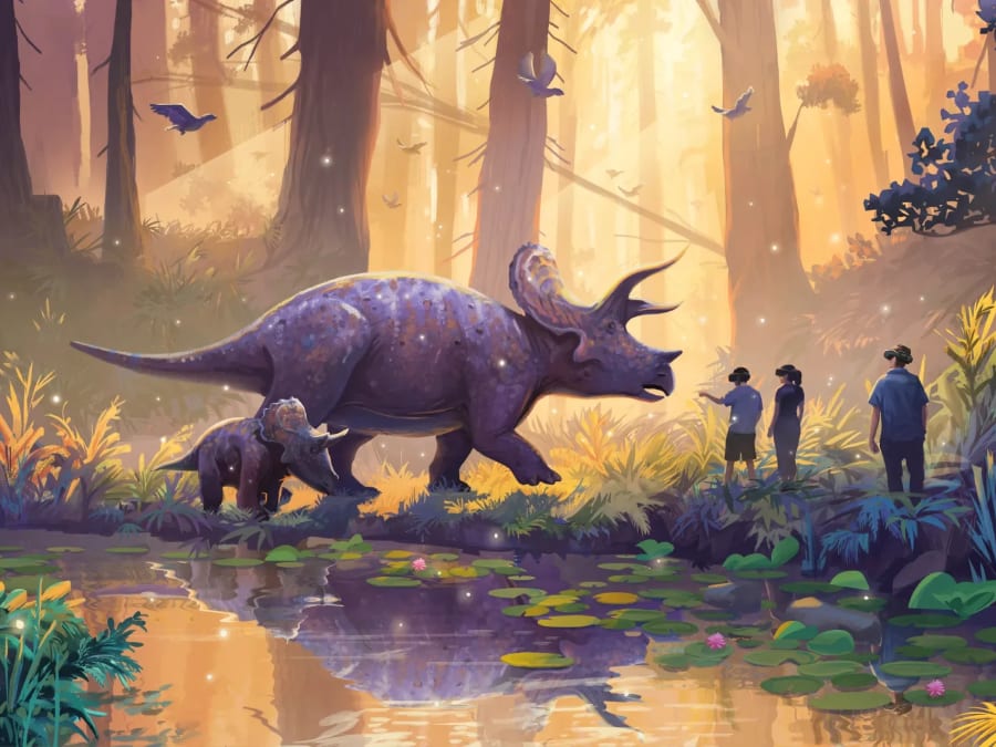 Billet pour l'expérience de VR "Mondes disparus" à Paris