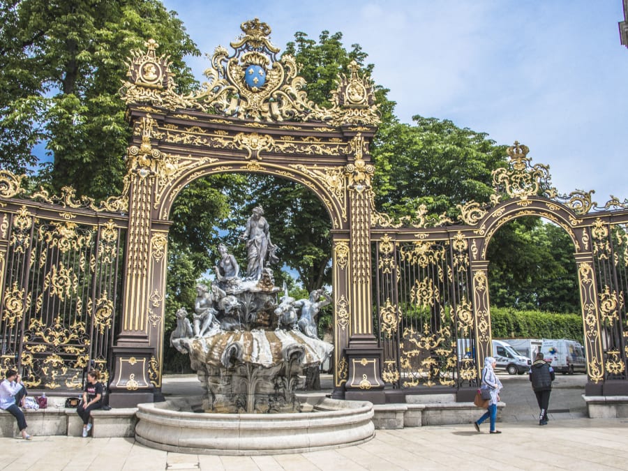 Urban rally in downtown Nancy