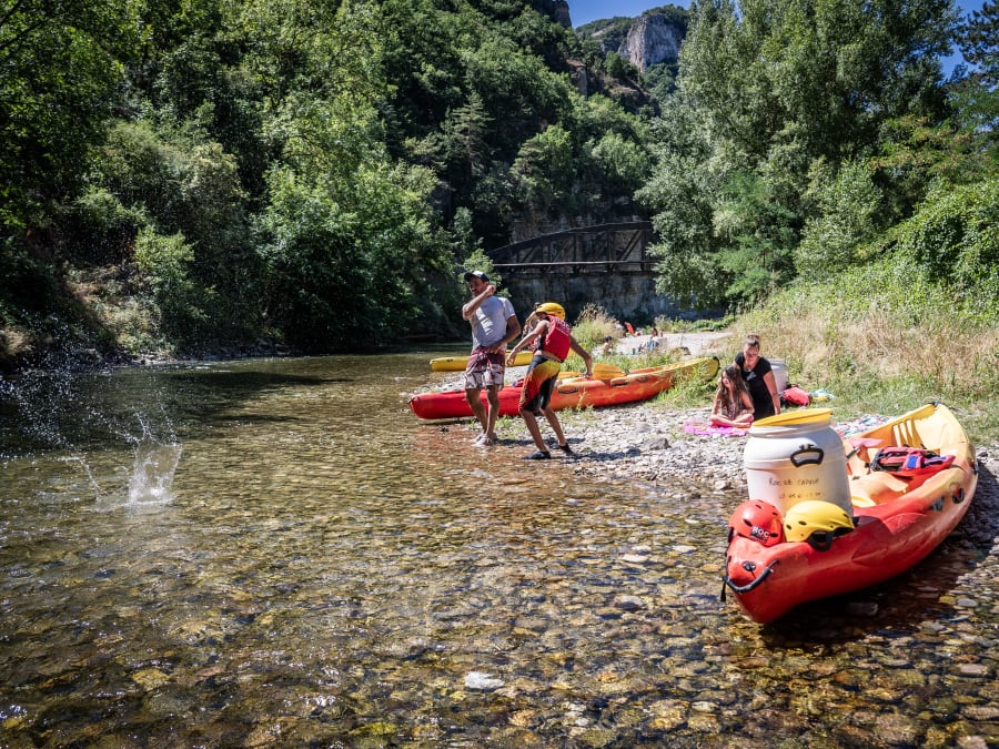 Piragüismo y Kayak en Millau: descenso del río Dourbie