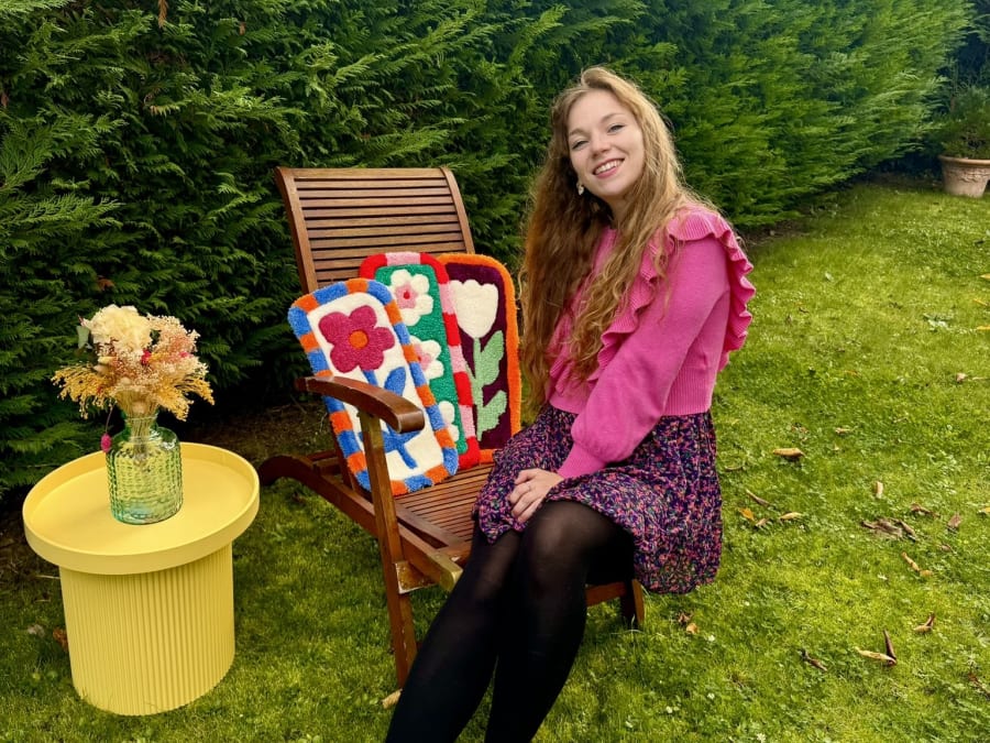 Introduction to tufting workshop in Verneuil Sur Seine (78)