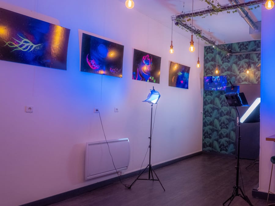 Anniversaire boom fluorescente 4-18 ans à Paris 8ème