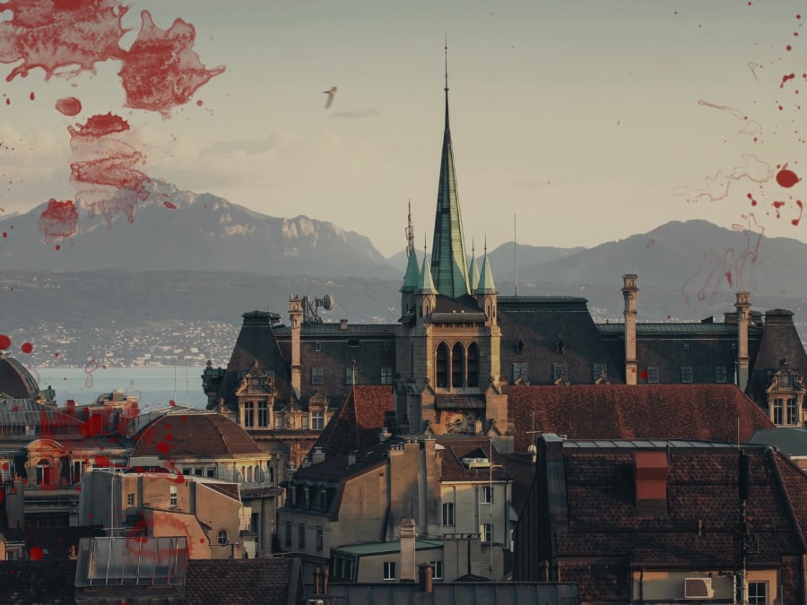 The Walking Dead" treasure hunt in Lausanne