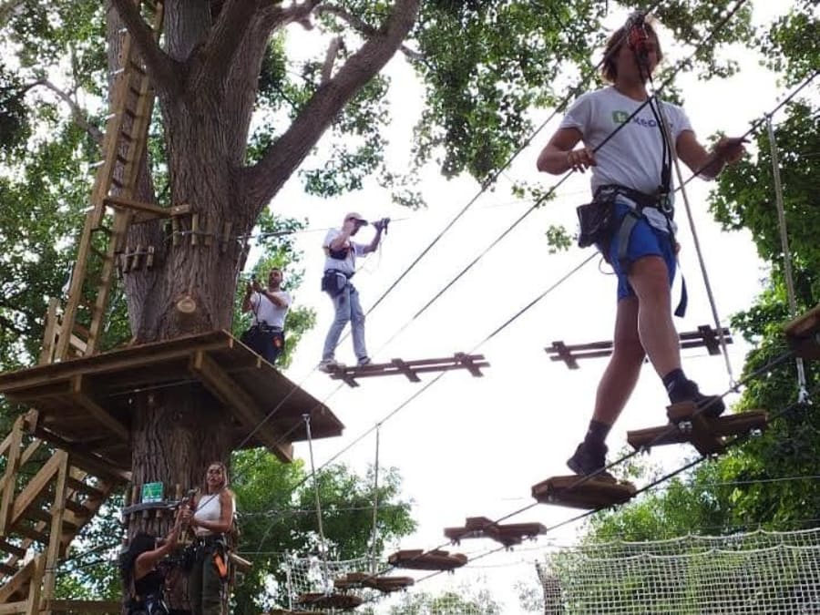 Team Building Olympiade & accrobranche à Créteil (94)