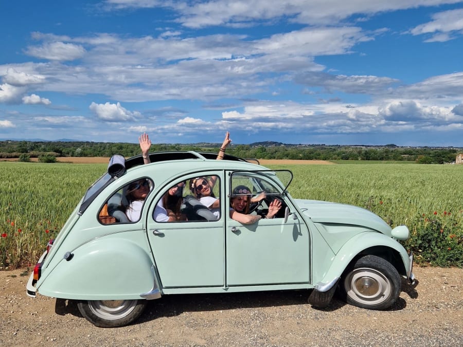 Team Building balade en 2CV à Béziers