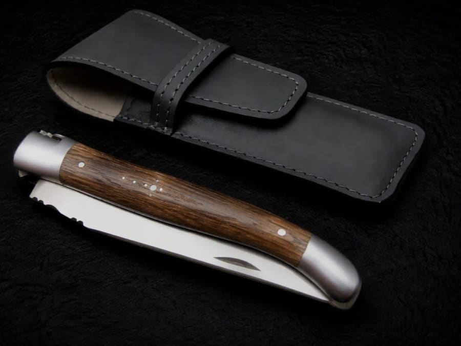 Taller de creación de un cuchillo plegable Laguiole en Estaing (12)