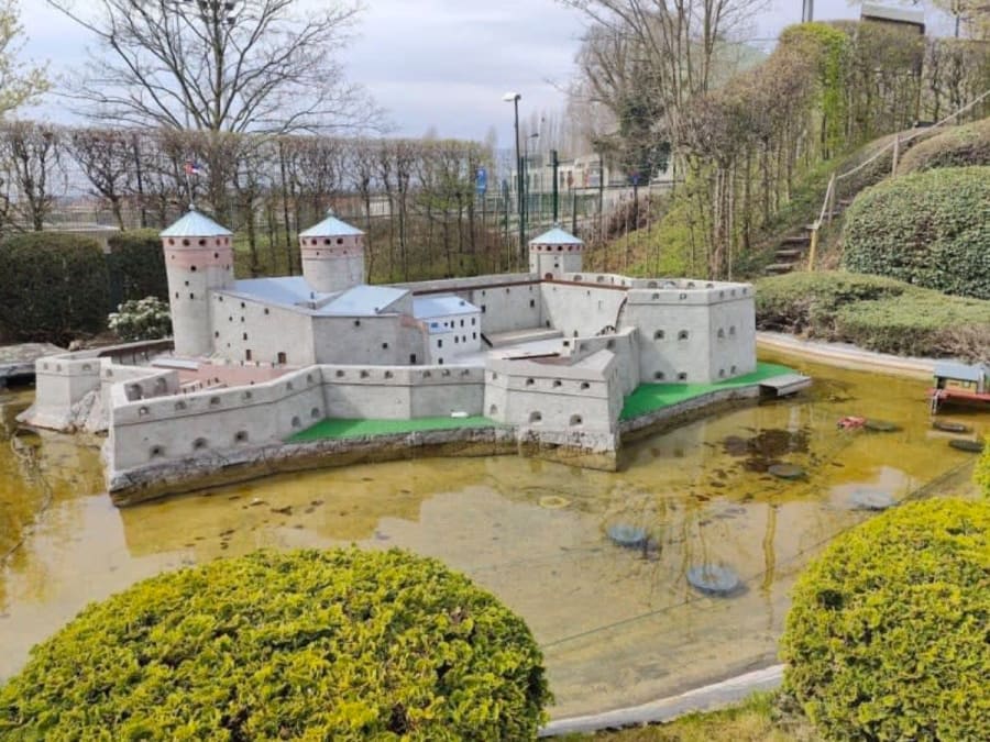 Entrance ticket for the Mini-Europe park in Brussels