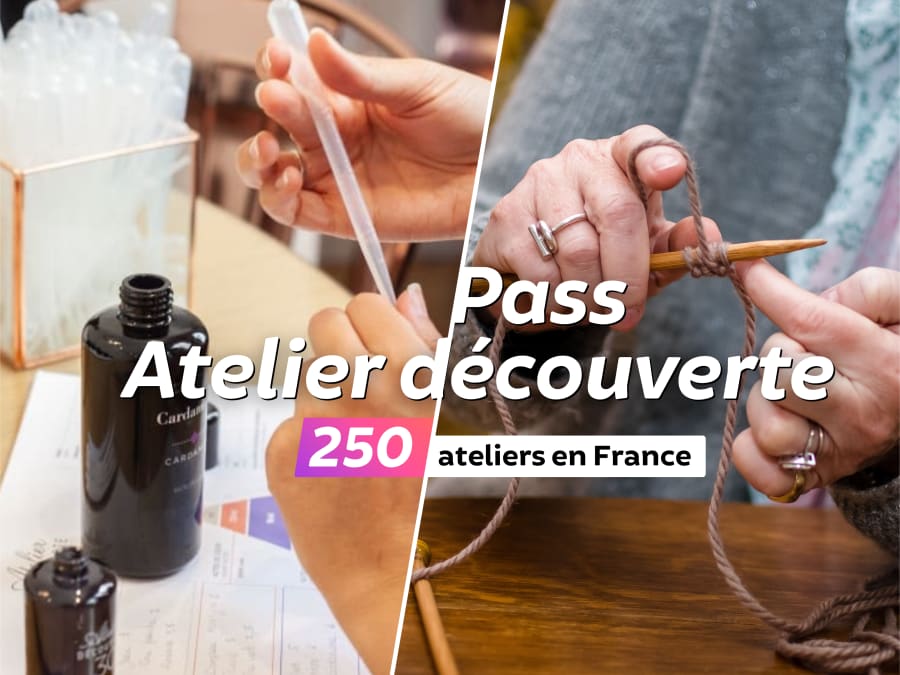 Pass Atelier découverte | 250 workshops in France
