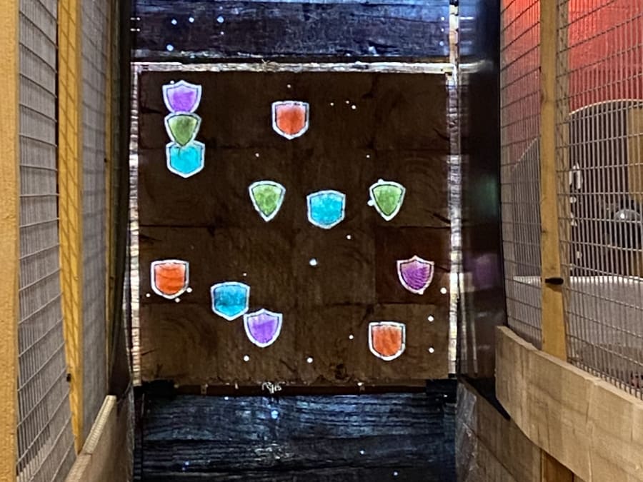 Lancer de hache à Metz (57)