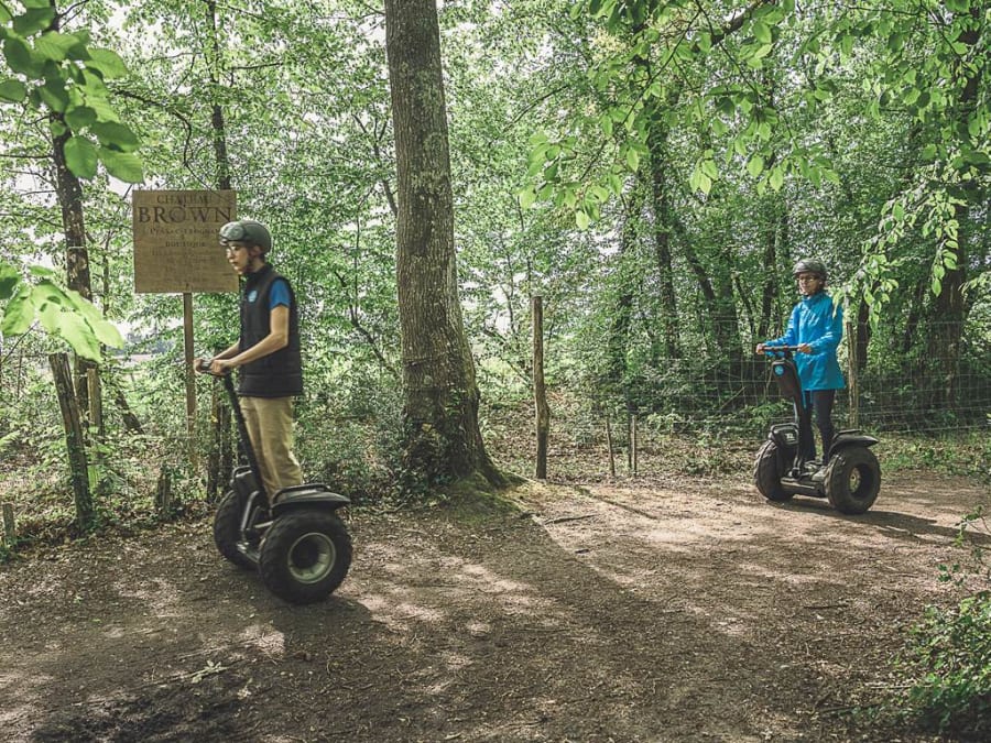 Balade Segway entre le bois et les vignes à Léognan (33)
