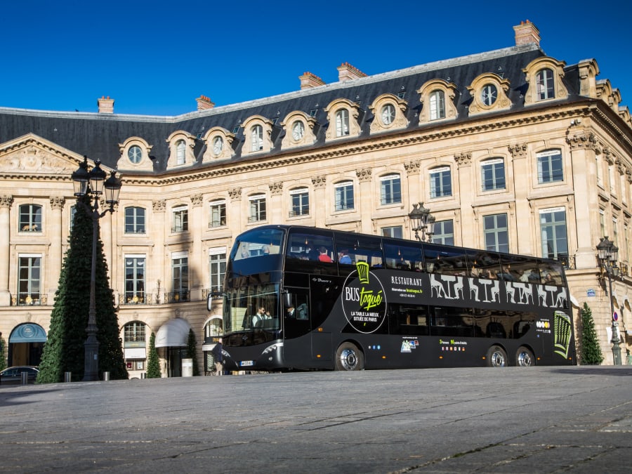 Sunday lunch on board the Bus Toqué in Paris