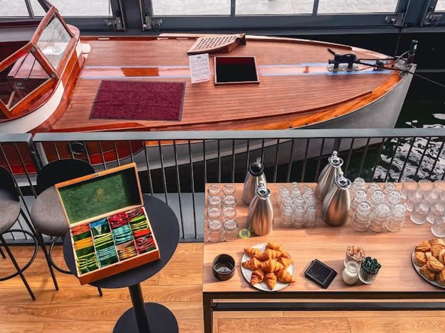 Team Building croisière & atelier cyanotype à Paris 13ème