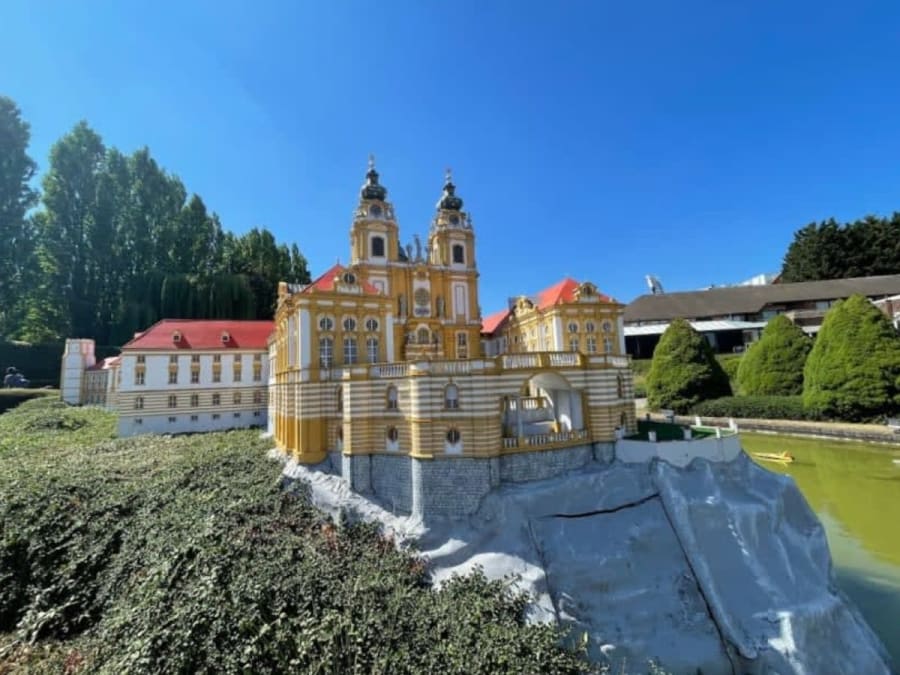 Entrance ticket for the Mini-Europe park in Brussels