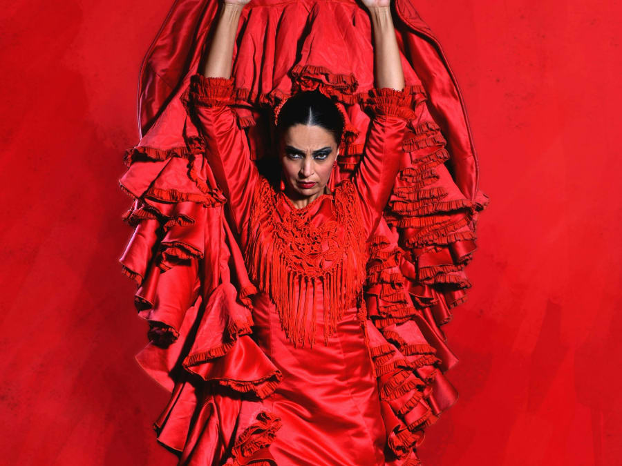  Espectáculo de flamenco en el Teatro Flamenco Málaga Club