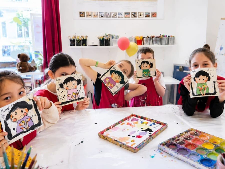 Stage vacances artistiques 4-10 ans à Antibes (06)
