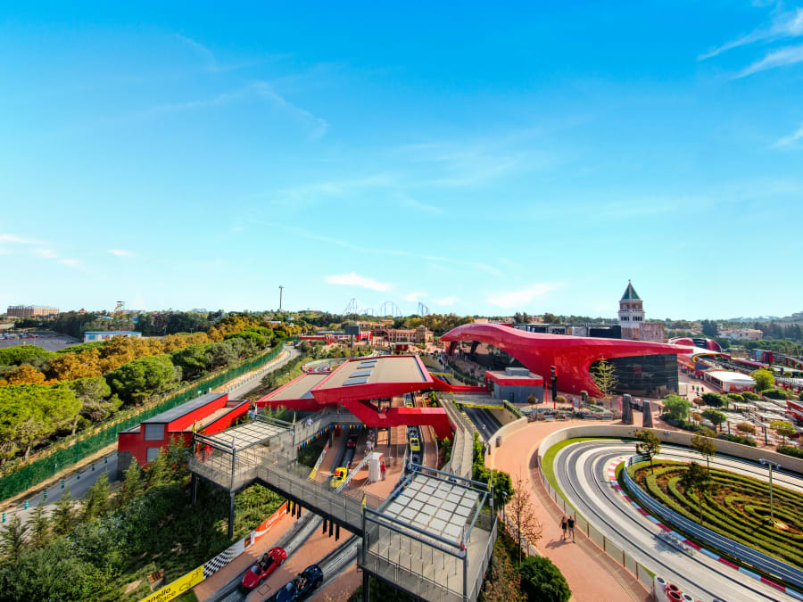 Billet pour le parc Ferrari Land 