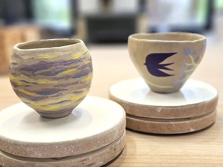 Atelier modelage et décor de céramique aux Lilas (93)