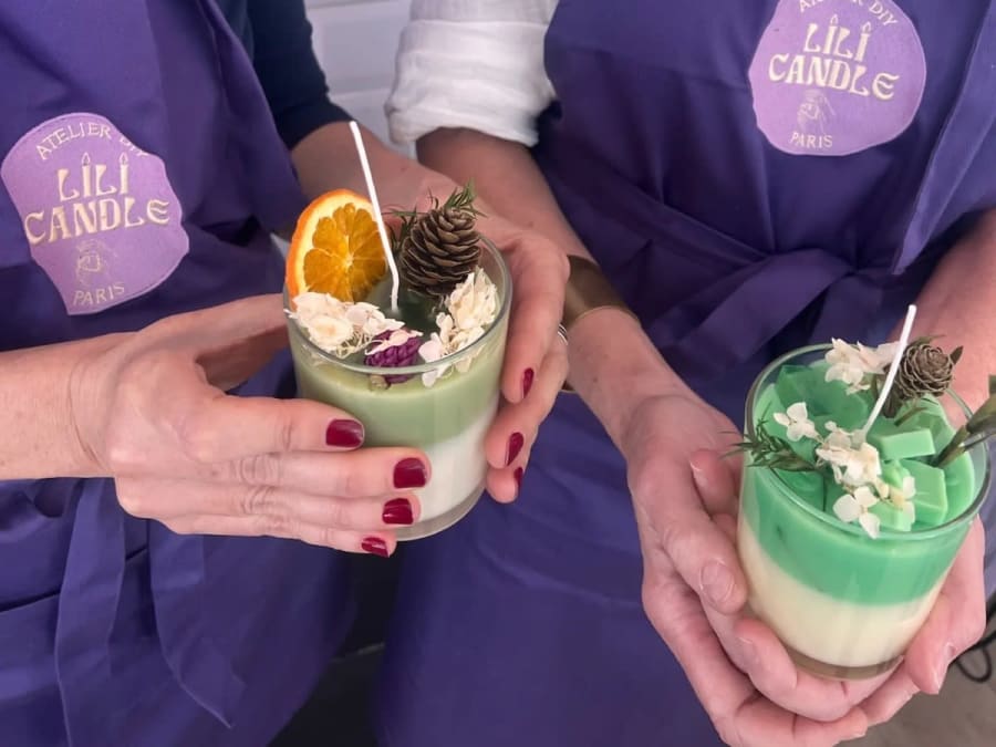 Atelier création de bougies parfumées à Marseille 1er