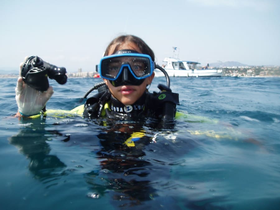 Plongée d'exploration à Fréjus (83)