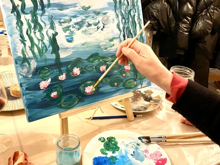 Atelier apéro peinture à Audenge (33)