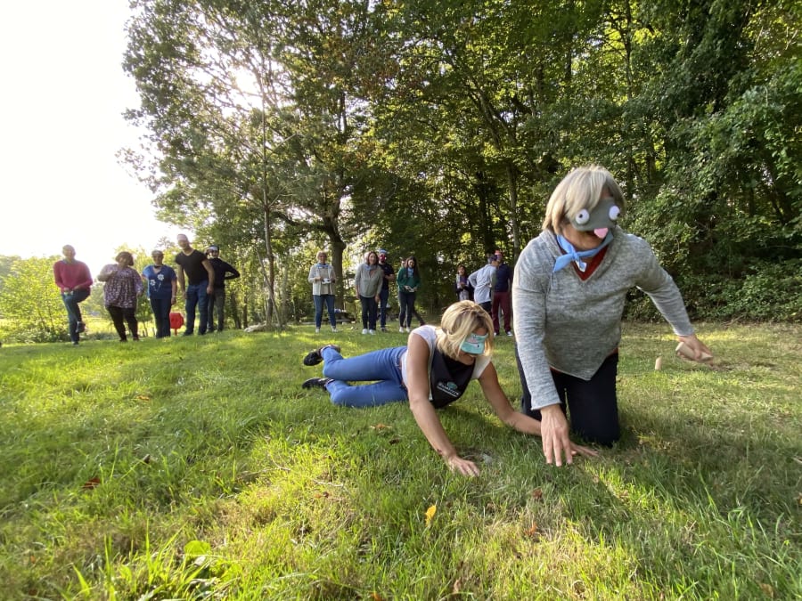 EVG / EVJF Olympiades Koh-Lantours à Amboise (37)