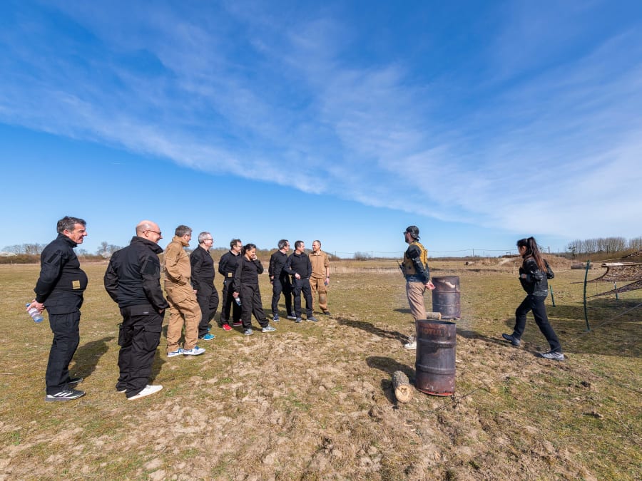 Team Building Business Game "Gérer une crise" en extérieur