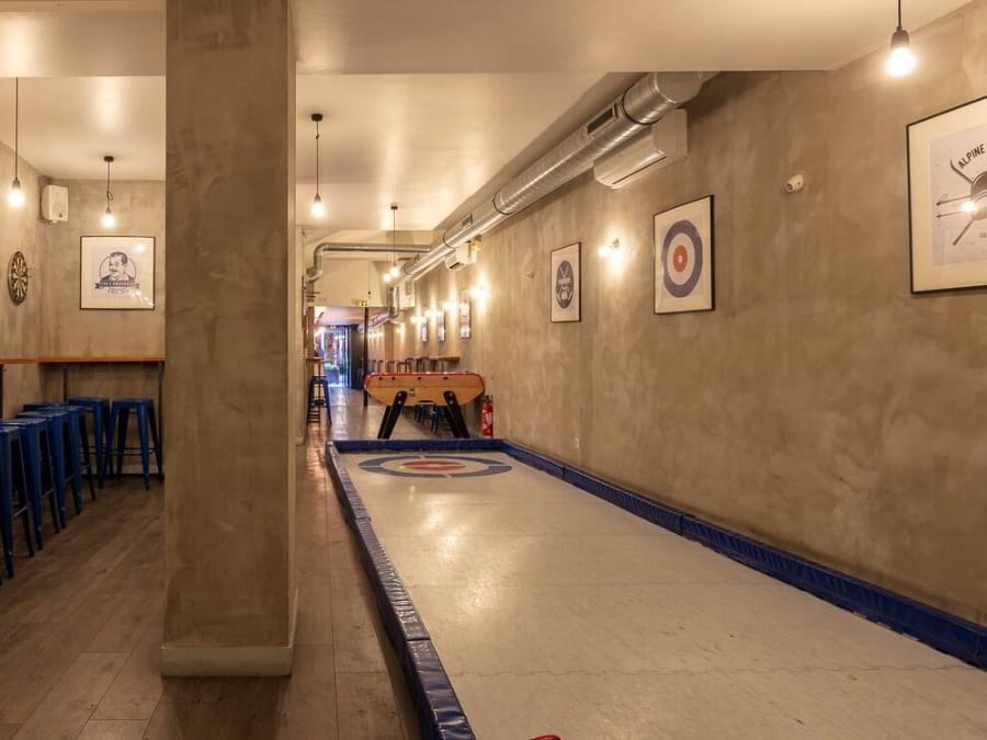 Team Building Bar à Curling à Paris 2ème