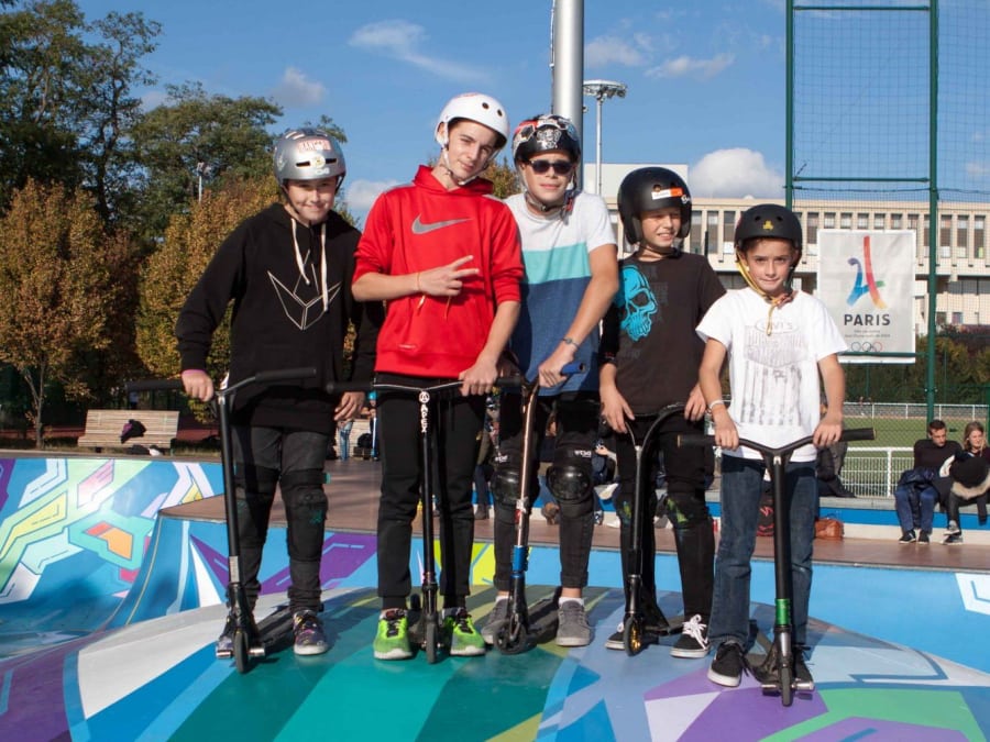 Stage vacances Trottinette Freestyle 6-9 ans à Paris 18ème