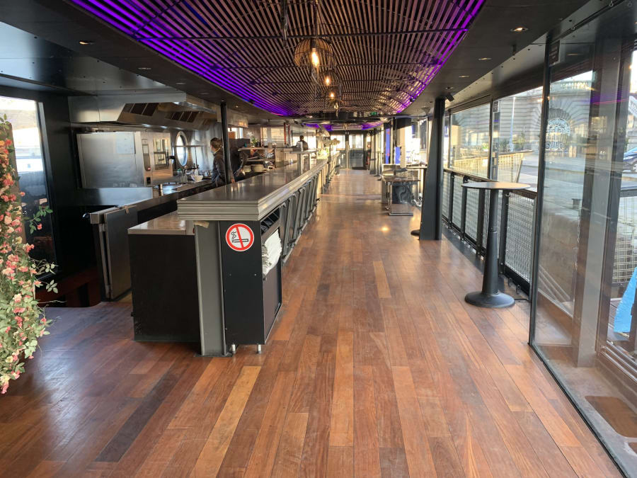 Péniche Bistrot Alexandre III Paris 7ème 