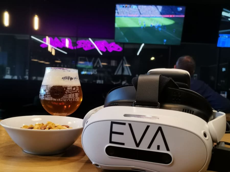 Réalité virtuelle en arène à EVA Béziers (34)
