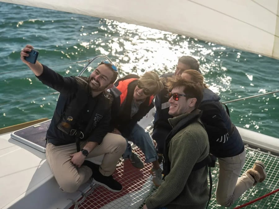Croisière découverte en Catamaran à la baie de La Baule (44)