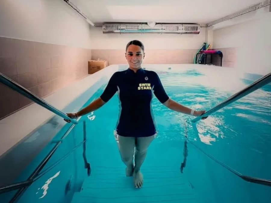 Cours de natation pour enfants à la piscine de Boulogne (92)