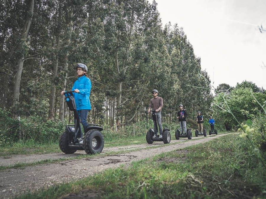Balade Segway entre le bois et les vignes à Léognan (33)