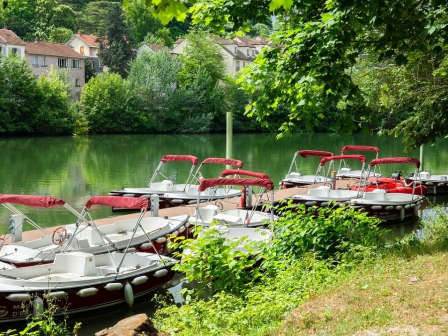 Alquiler de barcos eléctricos (máx. 9 personas) en Bougival