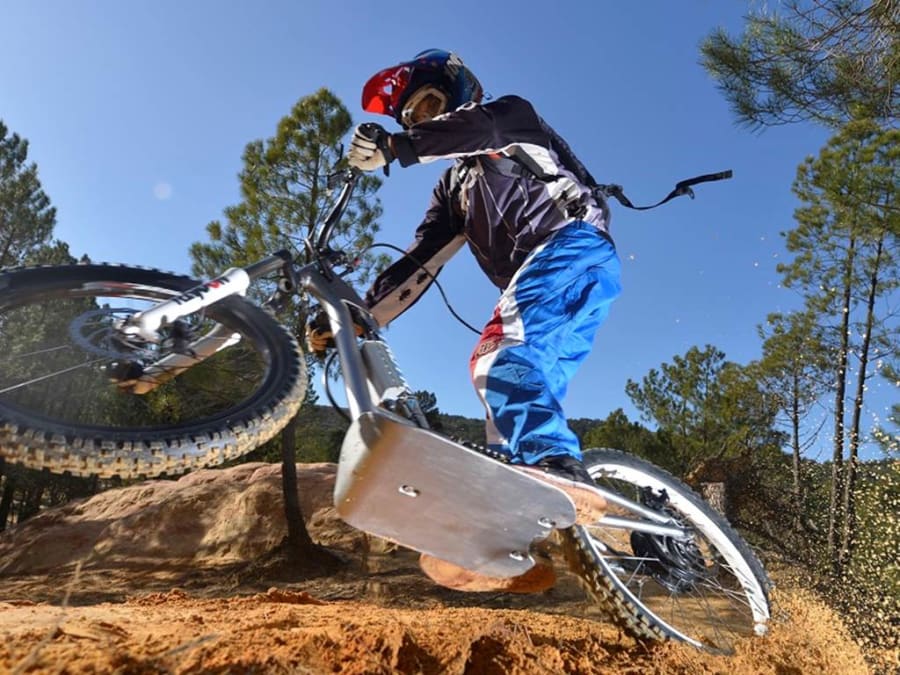 Paseo en patinete eléctrico por Labenne (40)