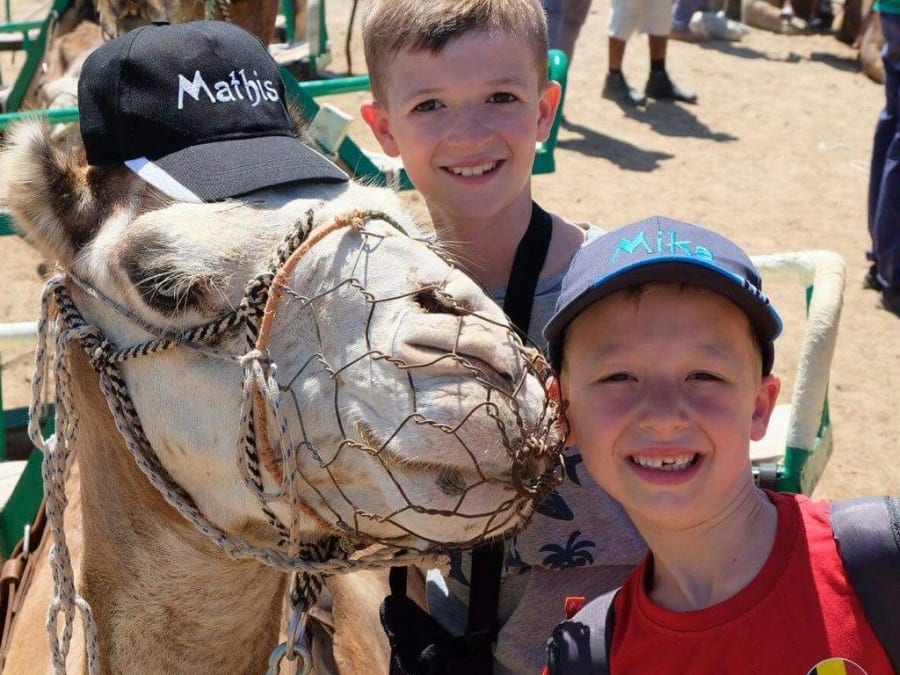Camel ride in the Maspalomas dunes