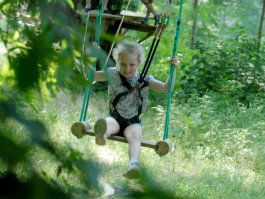 Anniversaire Accrobranche à Marquixanes (66) en plein air!