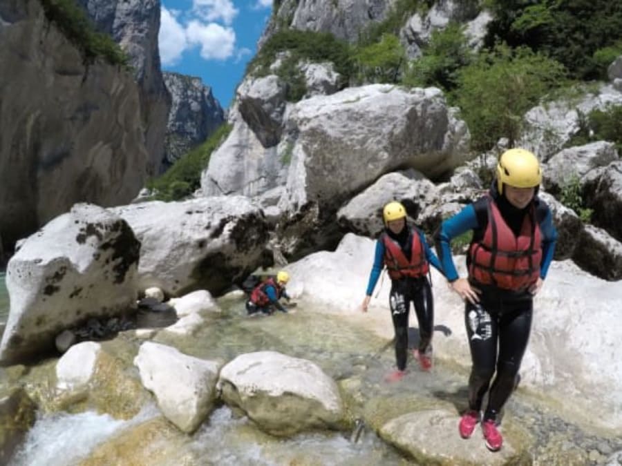 Caminhada aquática nas Gargantas do Verdon (04)