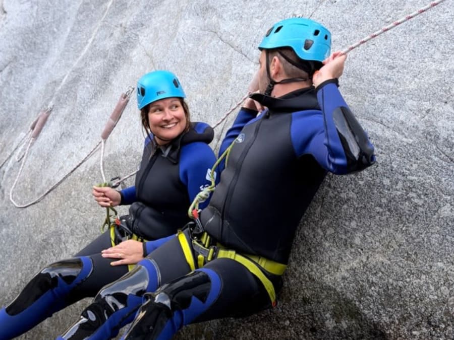Sportliches Canyoning-Erlebnis: Der gesamte Chassezac (48)