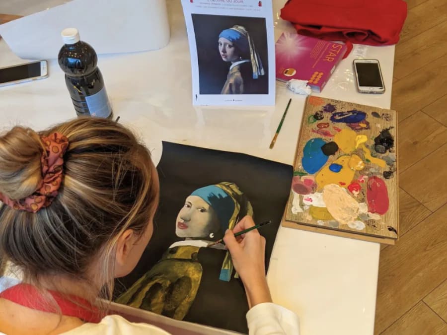 Adult drawing or painting workshop in Antibes (06)