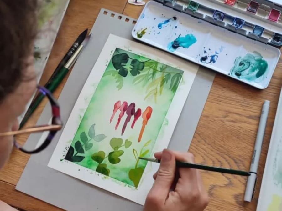 Atelier Aquarelle à Lormont (33)