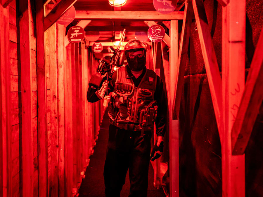 Paintball cubierto en Cergy-Pontoise (95)