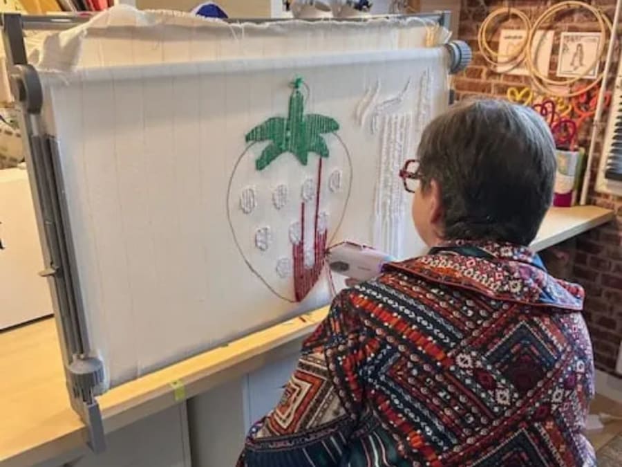 Tufting workshop in Groslay (95)