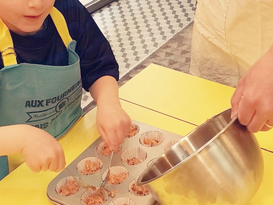 Parent / child cooking workshop in Paris 11th arrondissement