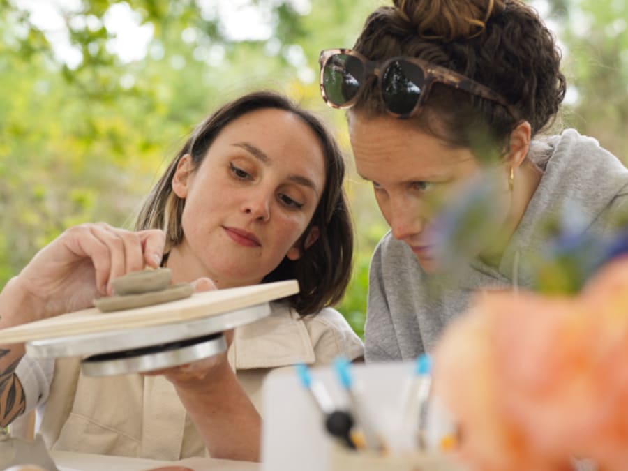 Ceramic workshop to create my brunch set in Bayas (33)