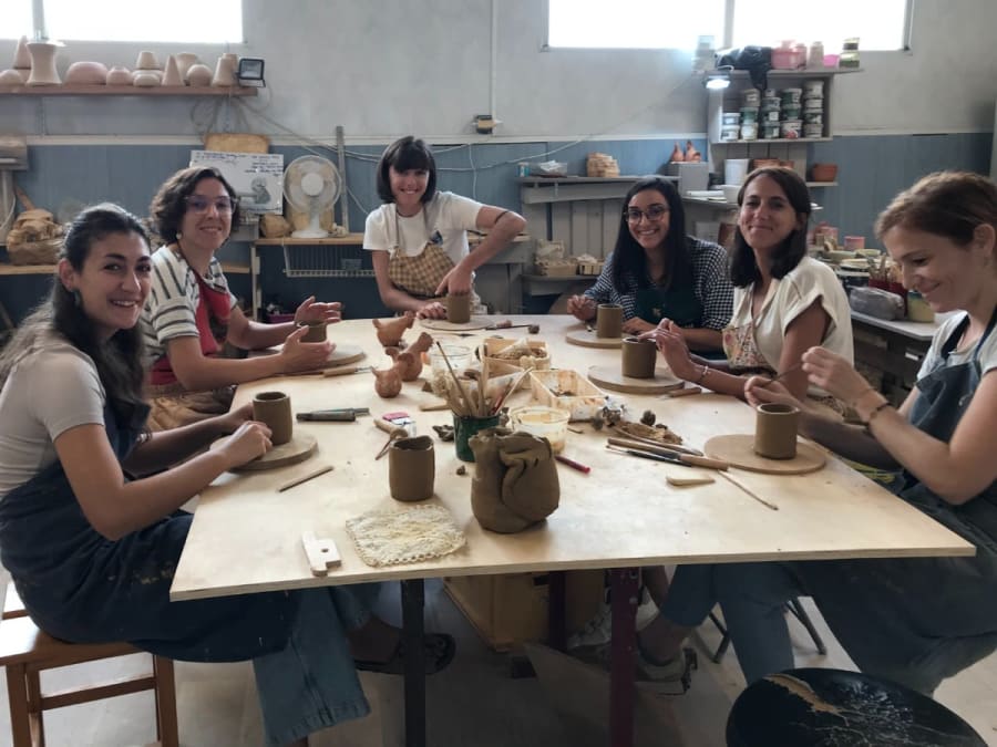 Curso de iniciación a la alfarería en Béziers (34)