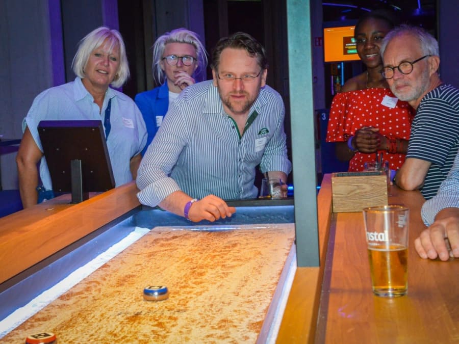 Team Building Shuffleboard interactif à Bruxelles