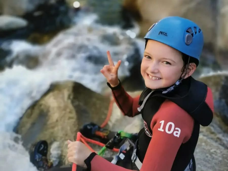 Canyoning au canyon de Pissevieille en Ardèche (07)