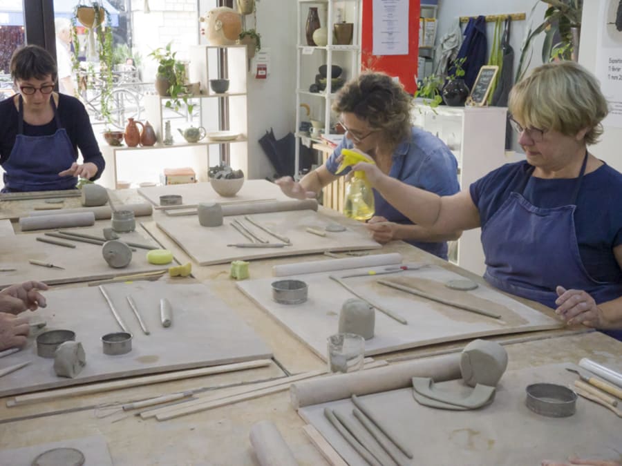 Team Building Atelier Poterie à Paris 12ème