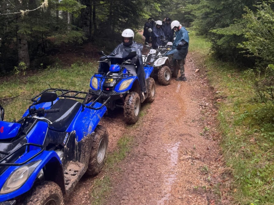 Balade 1h en quad près de Vence (06)